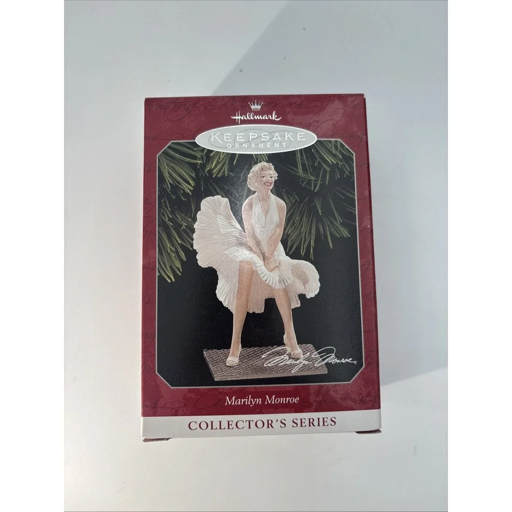 Christmas Ornament Marilyn Monroe‎ Hallmark Keepsake Collector Series 1998